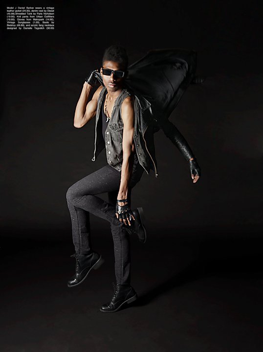 Male model photo shoot of Barlow Black