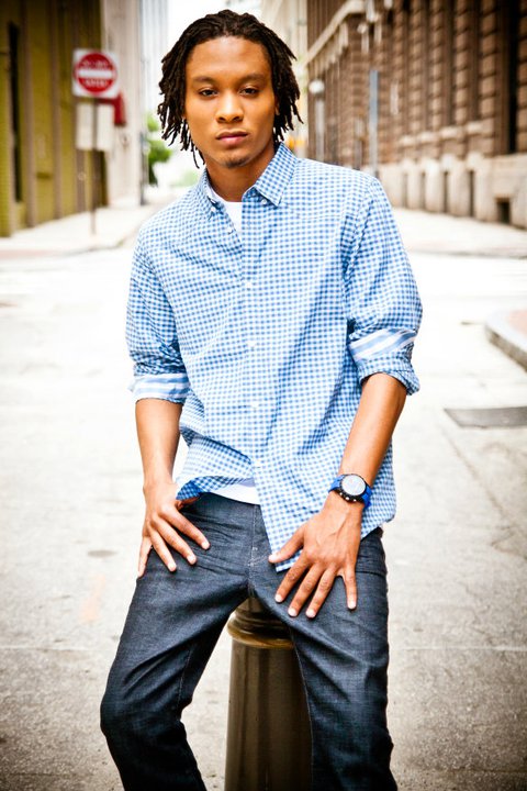 Male model photo shoot of Emani Williams in Downtown, ATL