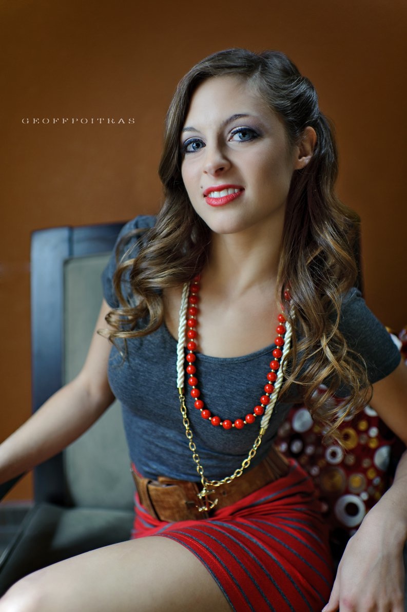Female model photo shoot of Melissa S Bollman in Last Tangle Salon
