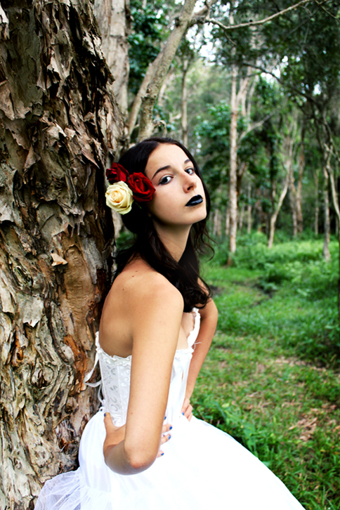 Female model photo shoot of Amari Winters in Tyagarah NSW