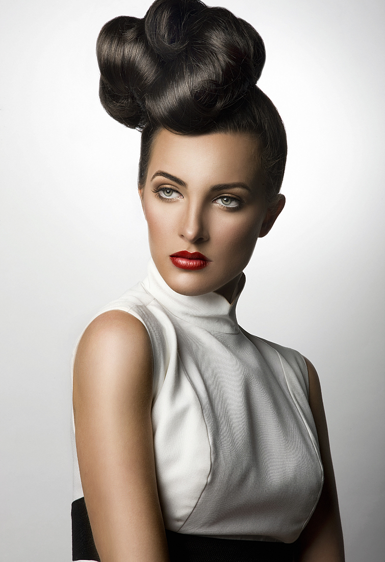 Female model photo shoot of Hair by Kaycie Baker