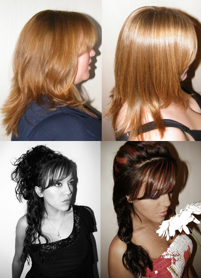 Female model photo shoot of Hair Art By Jessica J