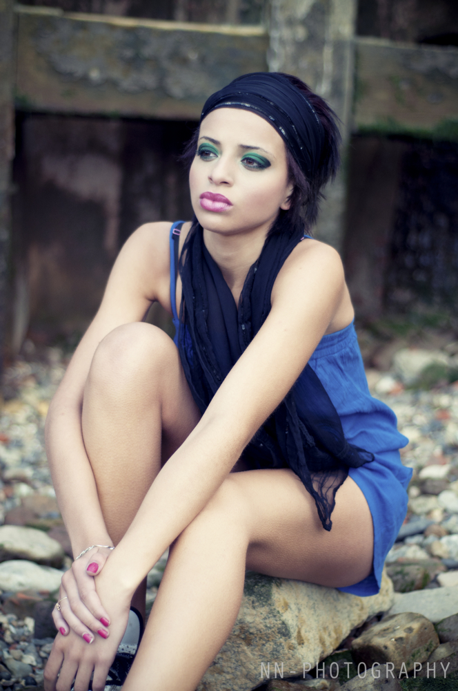 Female model photo shoot of Dina-Tae  by user-request1838006, makeup by Hannah make up