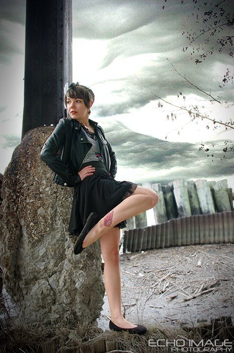 Female model photo shoot of Nancy Raygun in Buffalo, New York