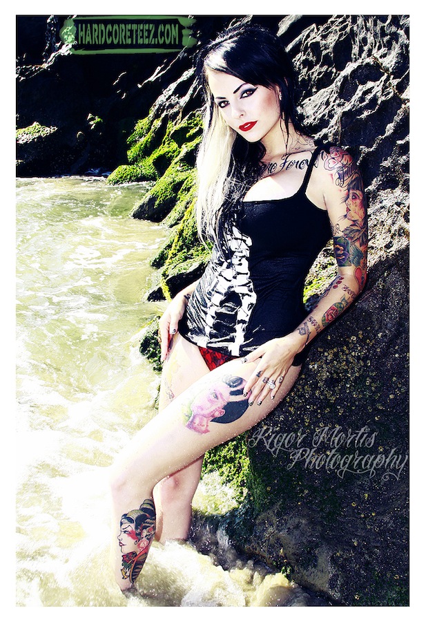 Female model photo shoot of RigorMortis Photography and Miss Lindsey Lou in California