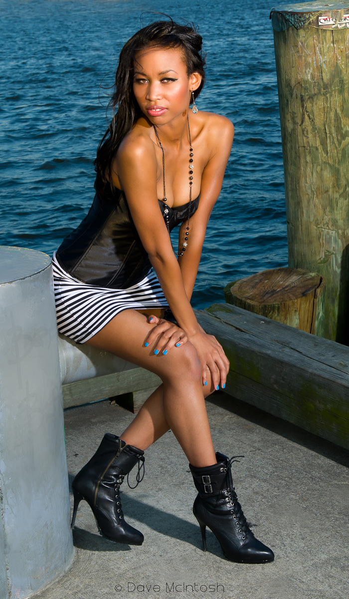 Female model photo shoot of Duchess Ink and Fashion Model by Dave McIntosh in Fells Point, MD
