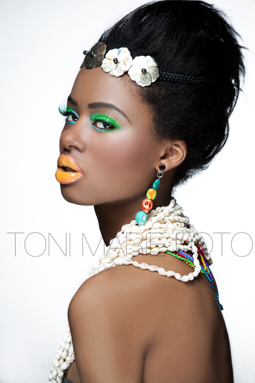 Female model photo shoot of Toni Marie Foto and Nabs Zion in Toronto, hair styled by DollfaceDarling, makeup by Courtney-Costa