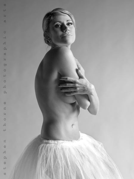 Female model photo shoot of Adele Danika by Stephen Thorne