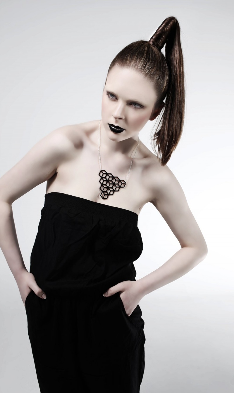 Female model photo shoot of Chelsea Mandziuk MUA by Jessica Luch