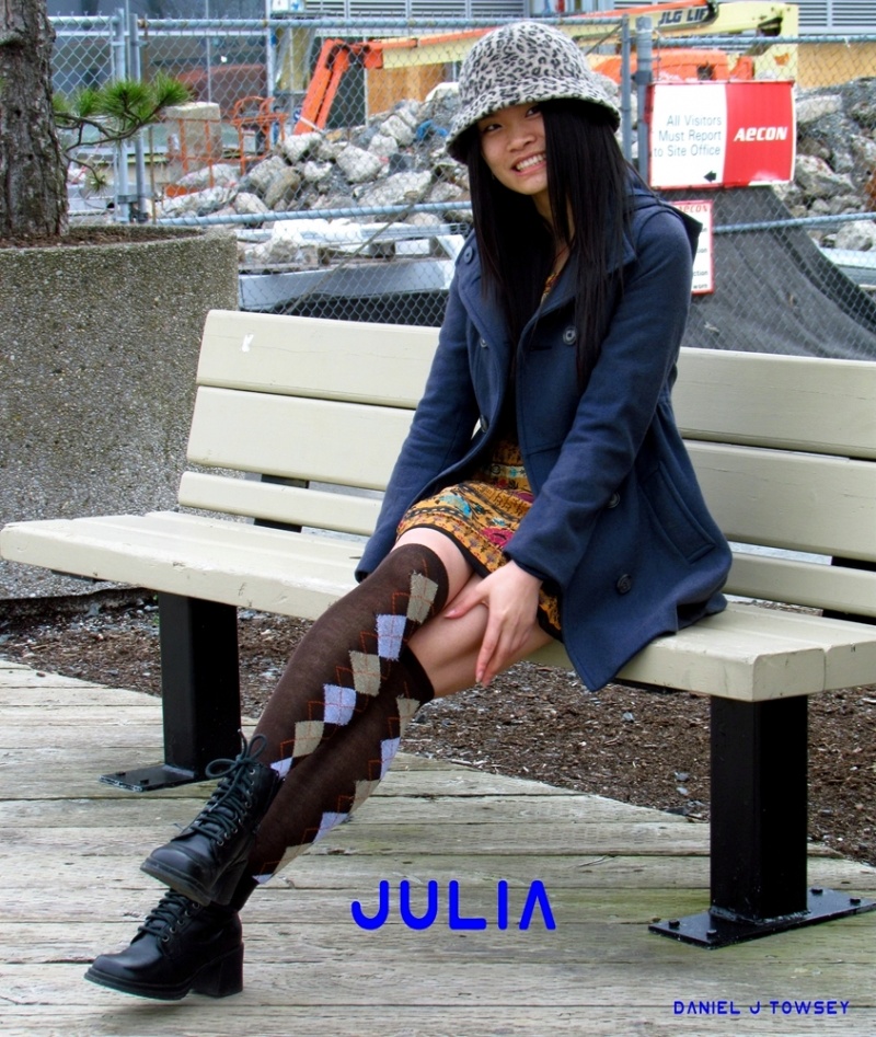 Male and Female model photo shoot of Daniel J Towsey and Qing Yang in Halifax Waterfront