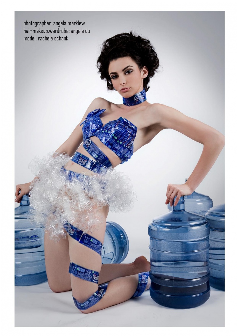 Female model photo shoot of inkd thread