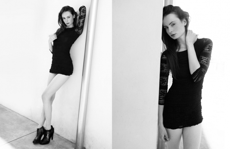 Female model photo shoot of Madeleine Braakman in Milan