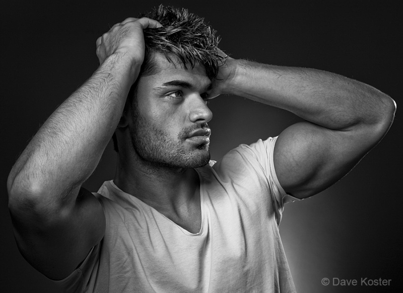 Male model photo shoot of Dave Koster in The Netherlands