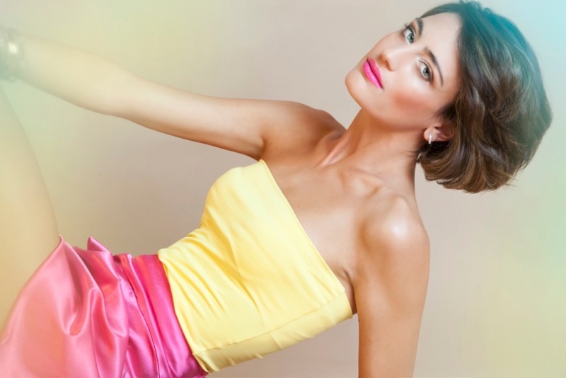 Female model photo shoot of Valentina De Meo ph