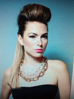 Female model photo shoot of SandyLove Makeup