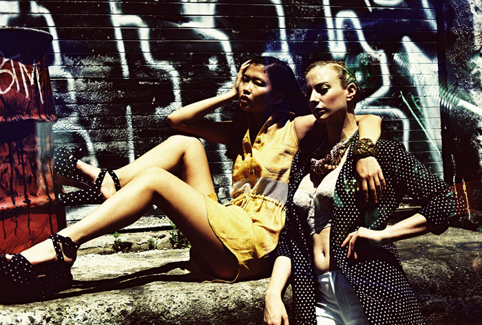 Female model photo shoot of Leila Morrissey in Bushwick,Brooklyn,NY, wardrobe styled by Beverly O, makeup by Jofia