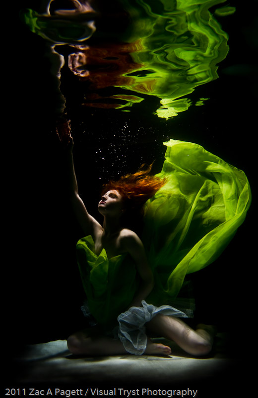 Male and Female model photo shoot of Visual Tryst Photo and Lethe in underwater