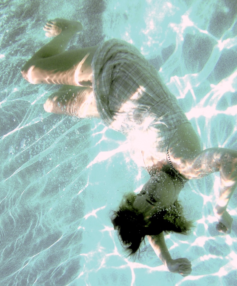 Female model photo shoot of Kaitlin Bair in Pool