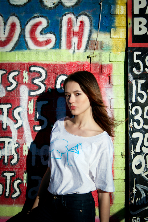 Female model photo shoot of Lexii Fish