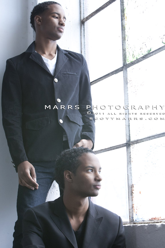 Male model photo shoot of The Raines Twins by Marrs International in San Francisco, CA