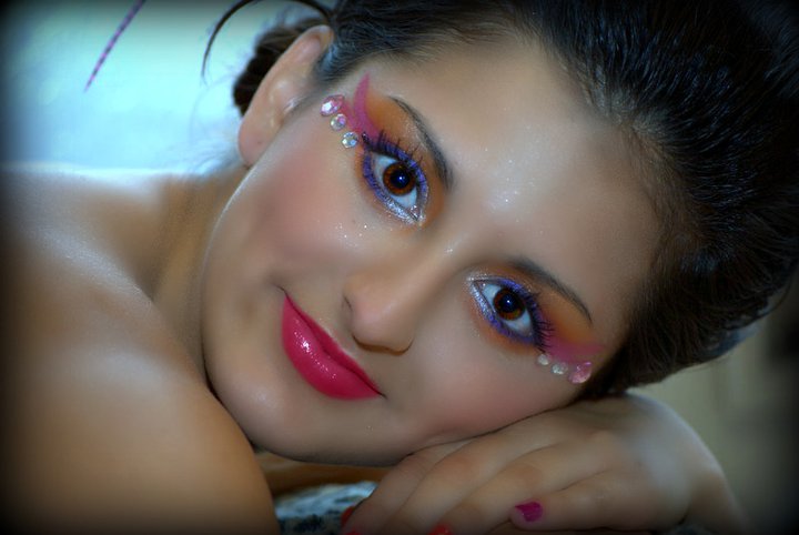 Female model photo shoot of BLEND Make-up by Nicole in Merced, Ca