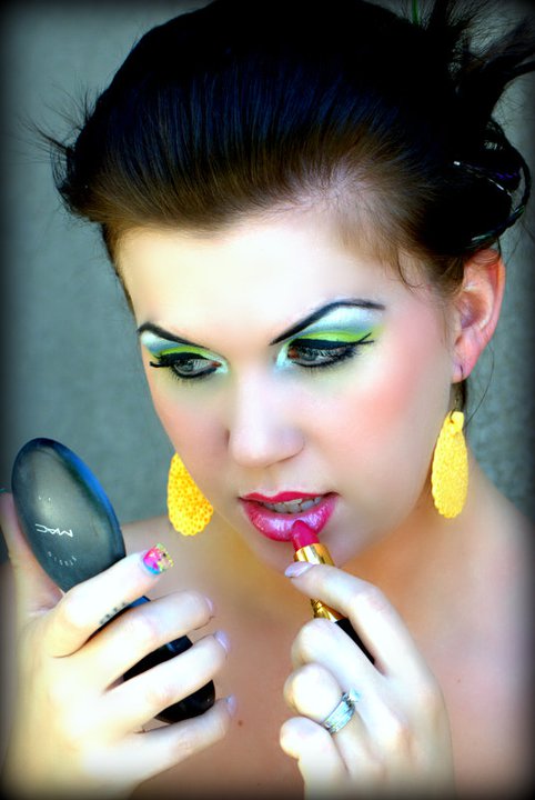 Female model photo shoot of BLEND Make-up by Nicole in Merced, Ca