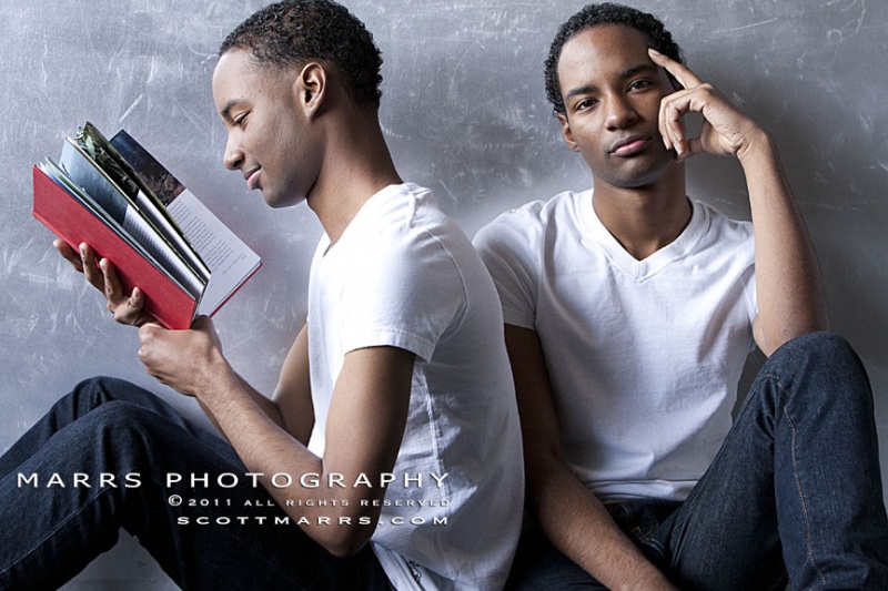 Male model photo shoot of The Raines Twins by Marrs International in San Francisco, CA