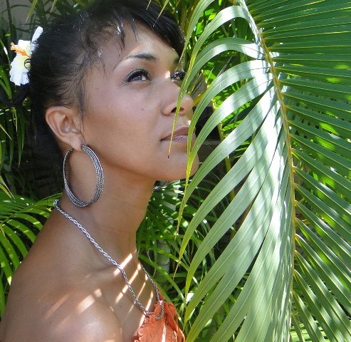 Female model photo shoot of Tanya Young 77 in Makaha, HI