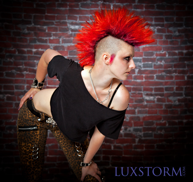 Male and Female model photo shoot of Luxstorm and Liz_