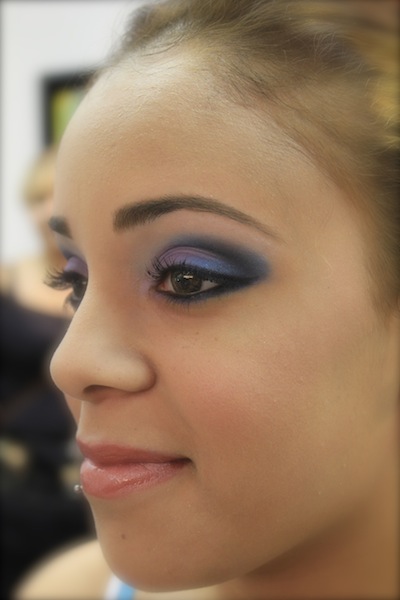 Female model photo shoot of Makeup by Viktoria