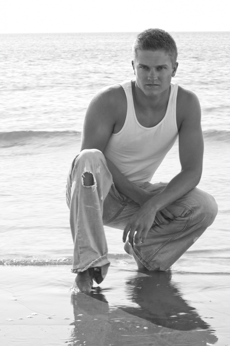 Male model photo shoot of Austin Stang in Revere Beach