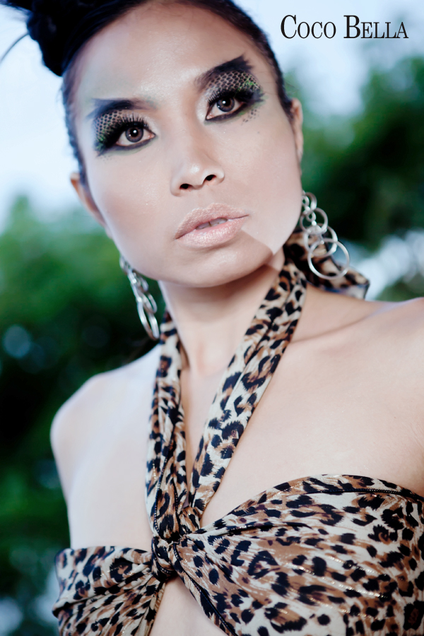 Male and Female model photo shoot of Lingga Bali and coco abella in bella house, makeup by Yan s Omintara Makeup 