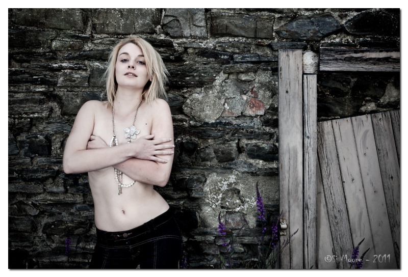 Male and Female model photo shoot of Si Moore and Holly Alexander in Aberystwyth