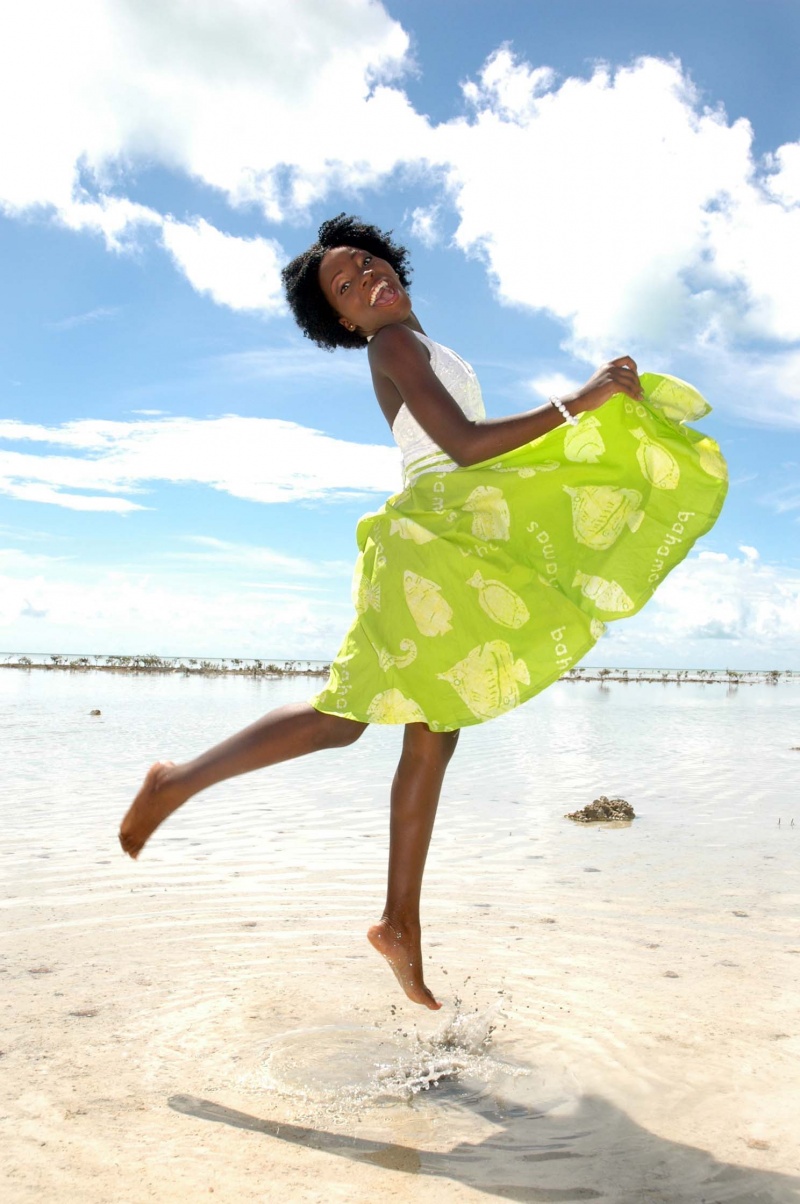 Female model photo shoot of ILashan  in Nassau, Bahamas