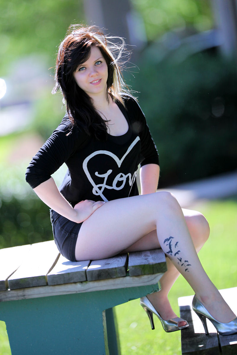 Female model photo shoot of Hope Vicious by Gordon Leitch in Towson.