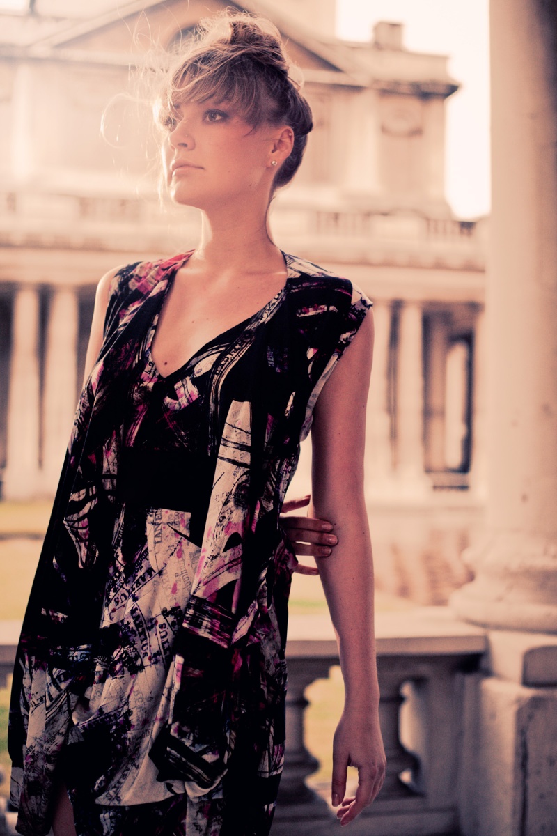 Female model photo shoot of Nataly G by JonReid in Greenwich, wardrobe styled by Magda Em