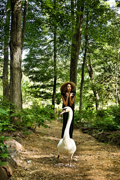 Female model photo shoot of Ennemi Couture in Chelsea, QC