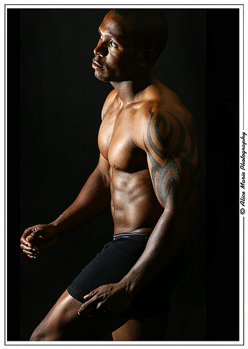 Male model photo shoot of darkstud