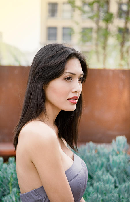 Female model photo shoot of Thuyen by Brian Sunday in los angeles
