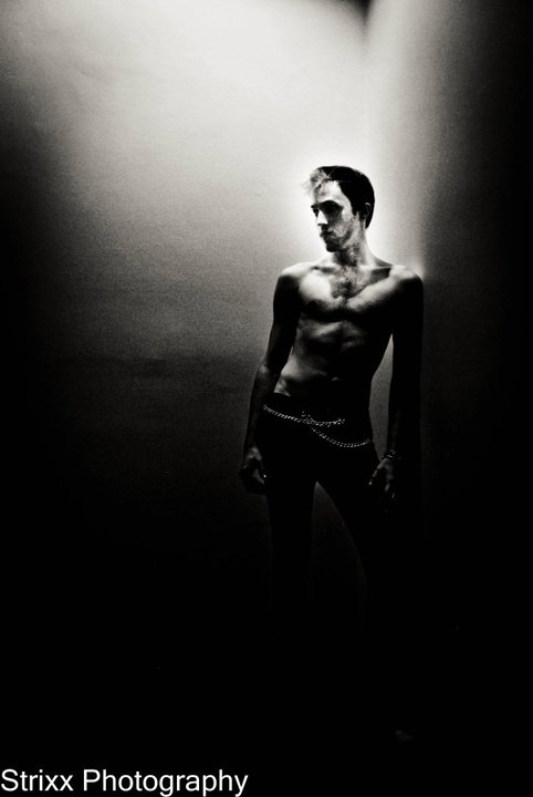 Male model photo shoot of Jareth Valentine by Strixx