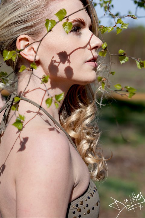 Female model photo shoot of Samantha Louise Clark in Thetford Forest