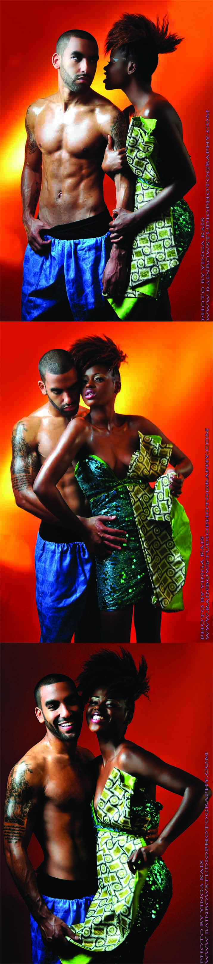 Male and Female model photo shoot of PERSONAL TRAINER, Lisette Mibo and Matt Ivey in MY MAKEOVERSTUDIO