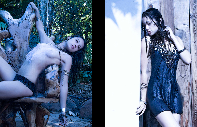 Female model photo shoot of Nikki Novi and Britney Placencia, wardrobe styled by Amber Tatum