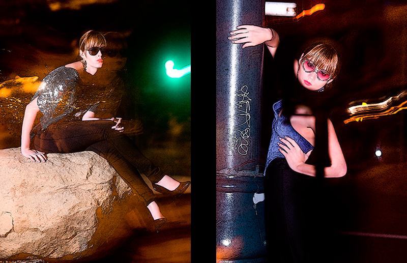 Female model photo shoot of Nikki Novi and Mitsuki-Chan, wardrobe styled by Amber Tatum