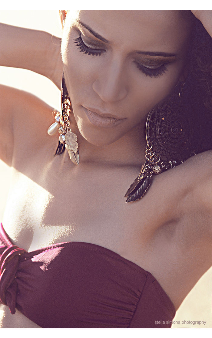 Female model photo shoot of Imelda Araujo in Venice Beach