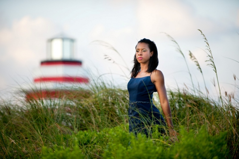 Female model photo shoot of Nneka N by John Larkin Photography in South Pointe Park - Miami Beach, FL