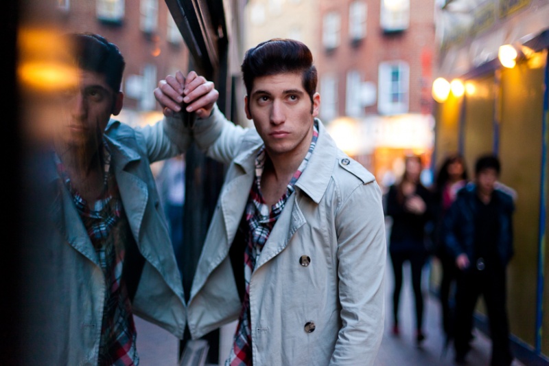 Male model photo shoot of James McClean and Kyriakos Spanos in Soho