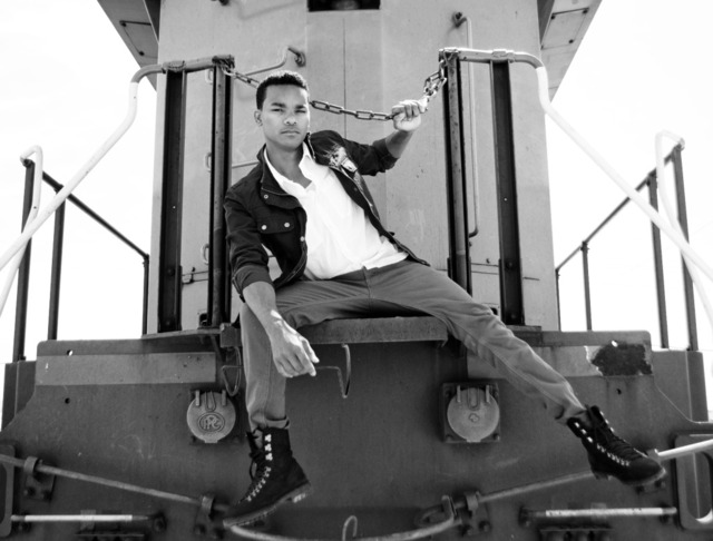 Male model photo shoot of Dj Williams by Sea Song Photo