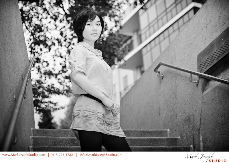 Female model photo shoot of Kat Ou by Mark Joseph Studio in UC Berkeley