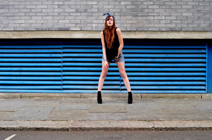 Female model photo shoot of Daria Emily by WALNUTWAX